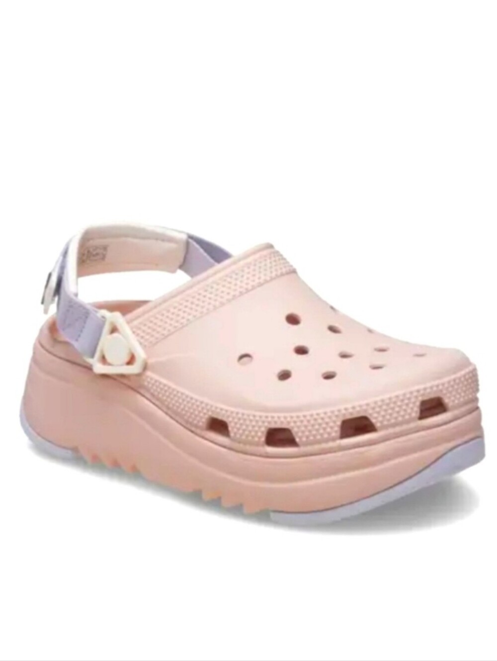 Crocs Hiker Xscape Colorblock Platform Slingback Clog Size 8